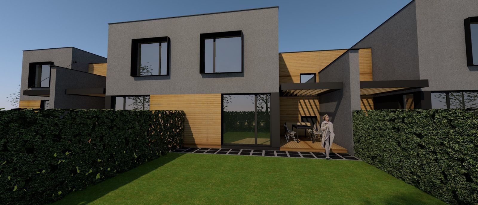 Case insiruite | D+P+1E | 4 camere | 4 Bai | Garaj | Smart | Panouri - Poză 4