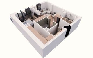 Apartament nou, modern cu 2 camere - Ultracentral -  Cuza Voda - Poză 5
