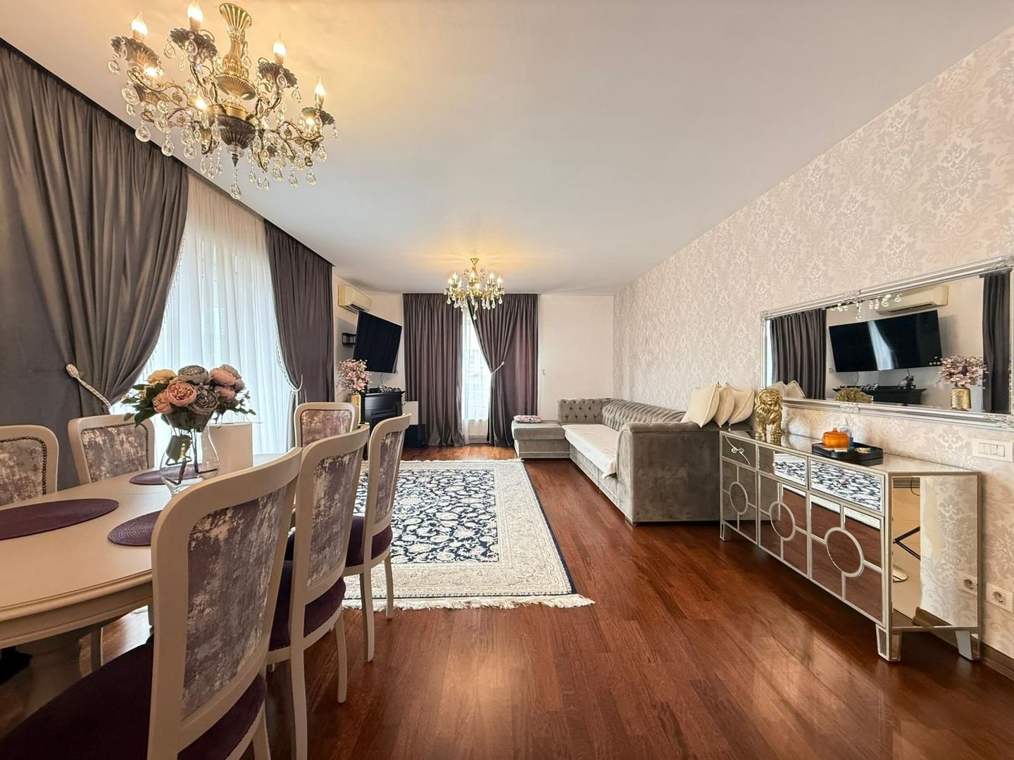 3 camere | 2 bai | InCity | Mobilat si utilat | Gata de mutat - Poză 1