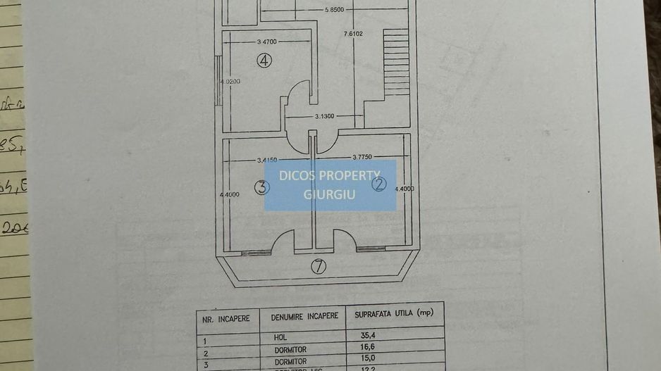 De vânzare – casă situată pe strada Nicolae Iorga - Schiță 28