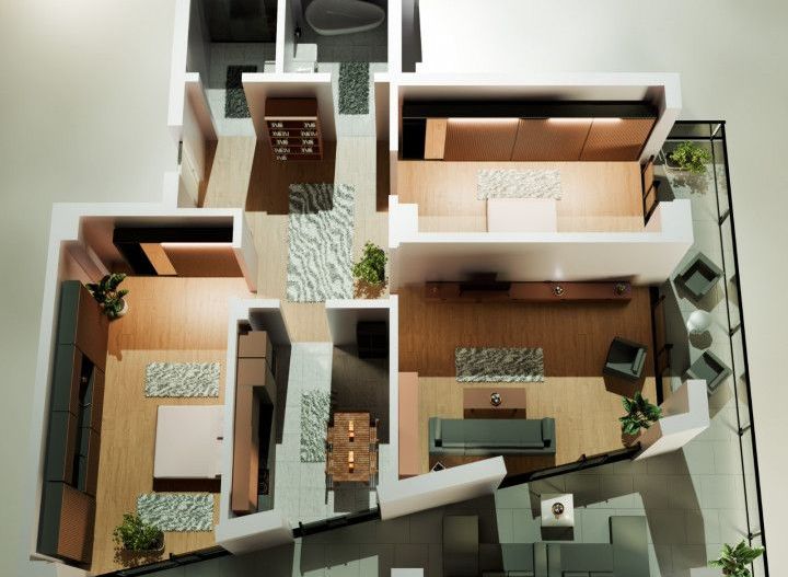 Tomis Nord -  Vanzare apartament decomandat cu 3 camere, bloc nou. - Poză 4