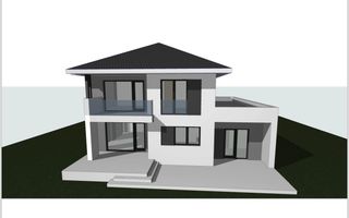 Casa individuala cu garaj, teren 550 mp., Selimbar -Tineretului - Poză 3