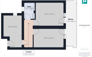 Apartament 2 camere decomandat cu bucătărie închisă în Giroc - Poză 14