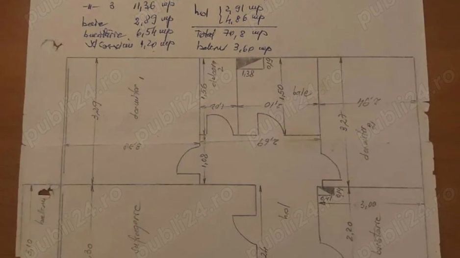 Apartament 4 cam Mazepa 1,et 3 - Poză 9