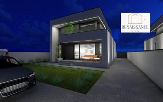 Vila 5 Camere 3 Bai 145mp Utili 450mp Teren | Proiect Modern - Panouri - Poză 19