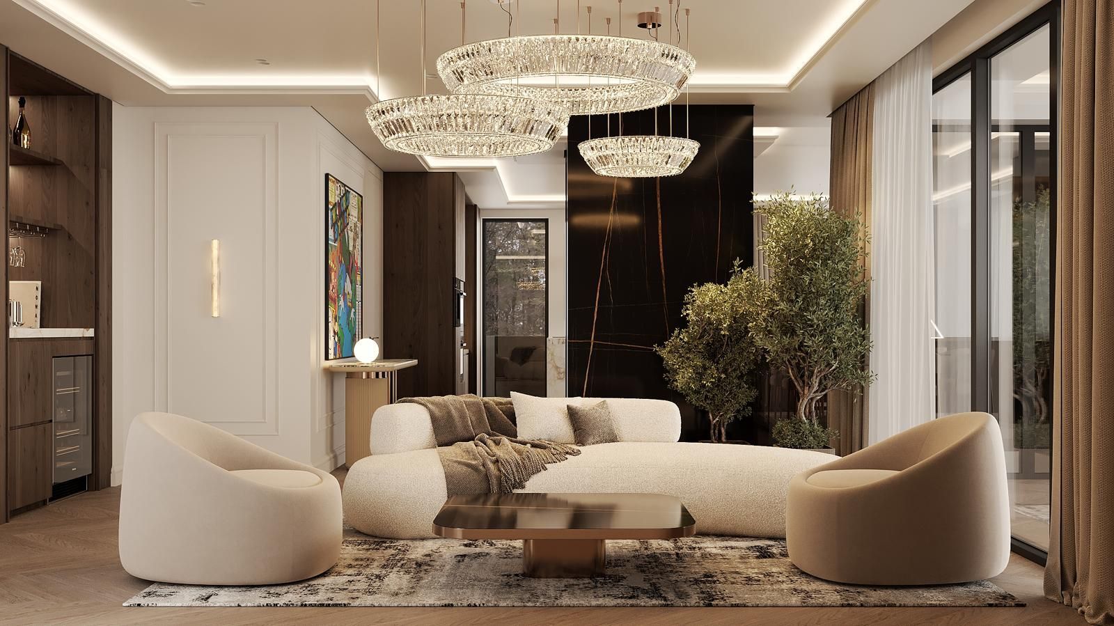 Duplex 4 Camere 253MP Cloud 9 Residence 3 Locuri Parcare - Poză 2