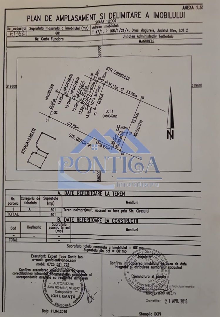Teren de vânzare Măgurele|Limită cu Sector 5|Oportunitate Investitie - Poză 1