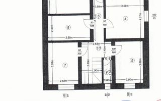 De închiriat: vilă Cotroceni - 12 camere - Louis Pasteur - Poză 11