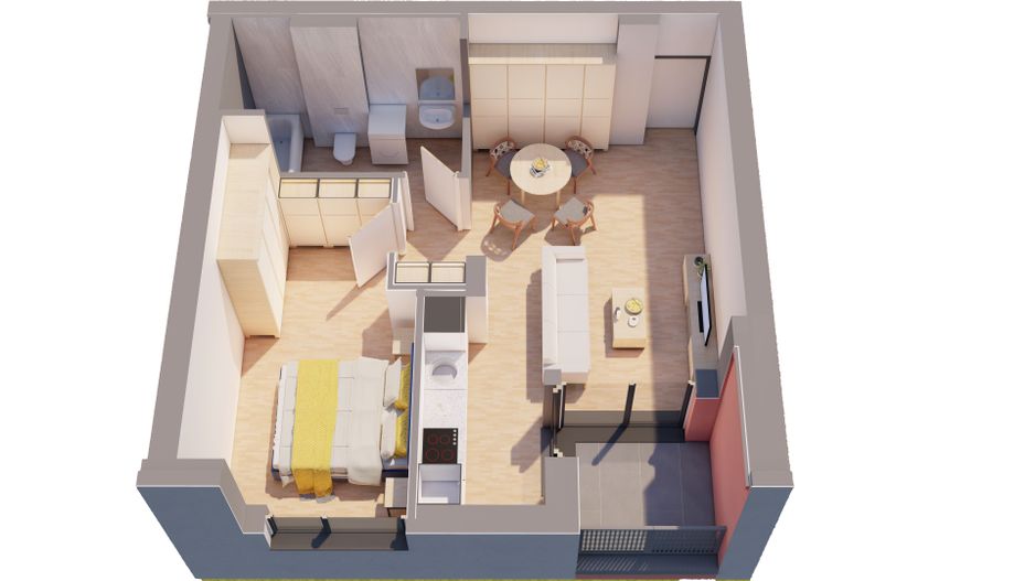 Apartament NOU penthouse la cel mai mic pret Comision 0 - Poză 1