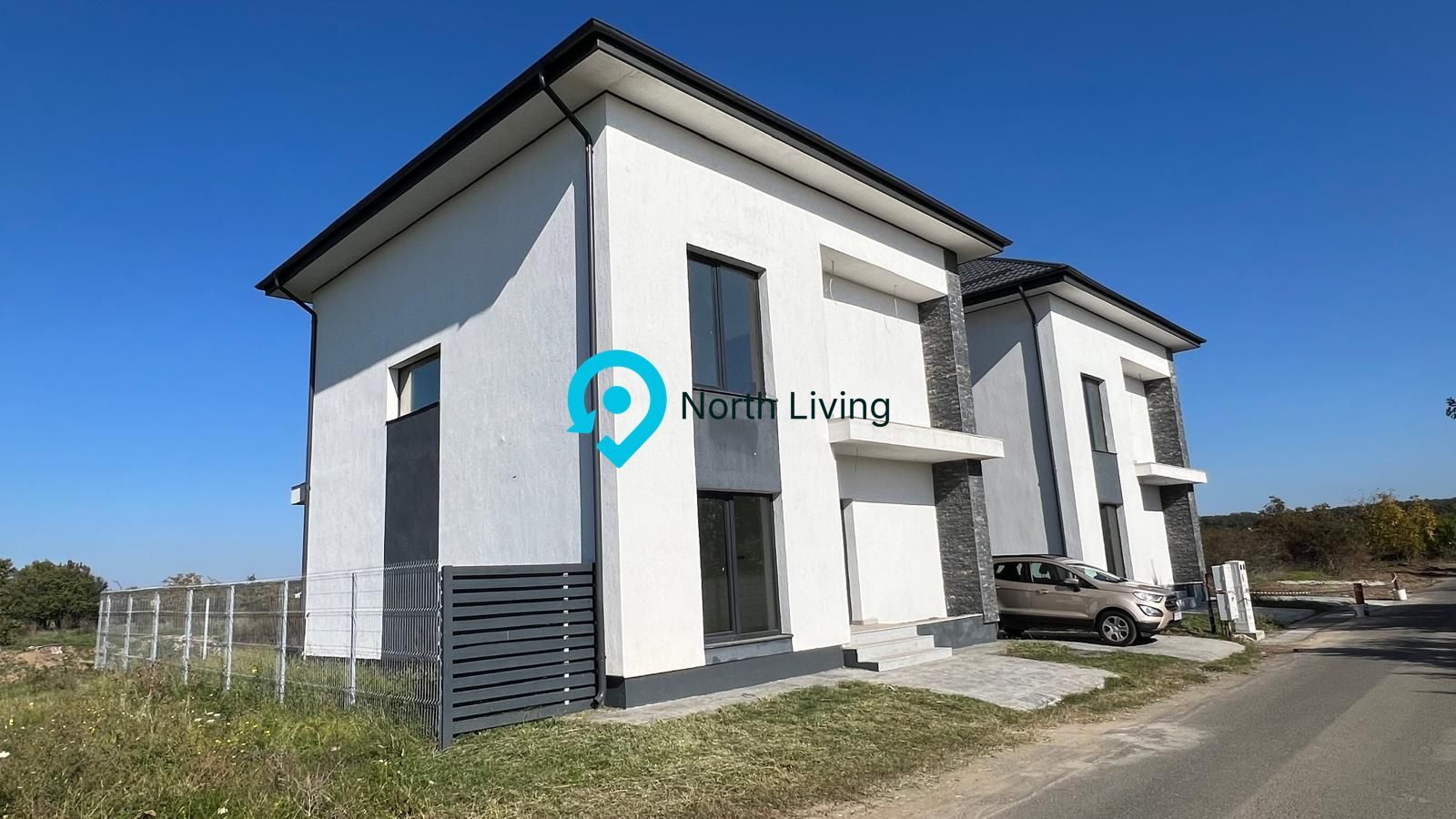 Vila Individuala Noua | 4 Camere | P+1+M | Corbeanca | Teren 500MP | - Poză 4