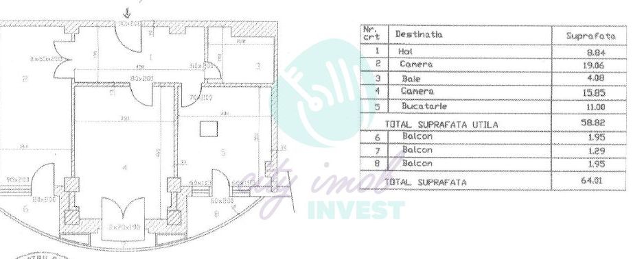 2 Camere Decebal-5 minute Metrou Muncii - Poză 4