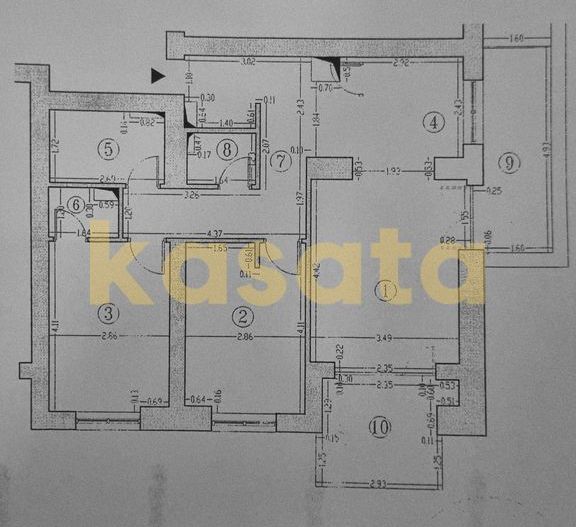 OPORTUNITATE | APARTAMENT 3 CAMERE | ROSE GARDEN | PARCARE BOXA - Schiță 6