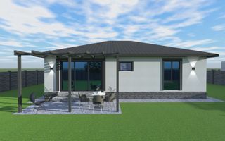 Casa individuala pe parter 500 mp teren - Poză 3