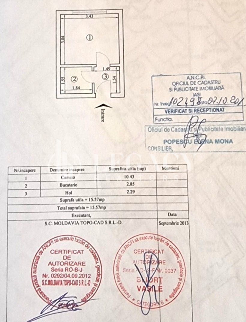Cameră cămin, 15,57 mp – zonă în plină dezvoltare, Bularga – 31.900 E - Poză 2
