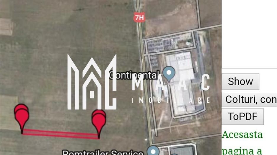 Teren extravilan de vânzare | Sibiu, Zona industrială Vest | 6.000 mp - Poză 4