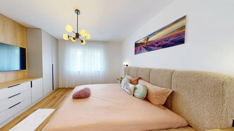 Penthouse de vanzare in Sibiu, pe 2 niveluri, mobilat si utilat modern - Poză 16