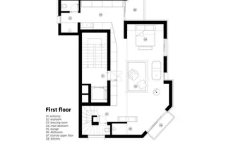 Unique Penthouse with 2 terraces and parking - Central Bucharest - Schiță 28