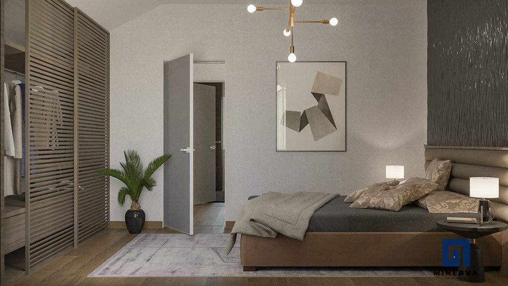 Duplex cu 4 camere si teren generos de 352 mp – Mosnita Noua - Poză 55