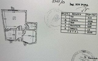 Garsonieră renovată Dorobanti | langa I.L. Caragiale | Etaj 2/3, |25mp - Schiță 6