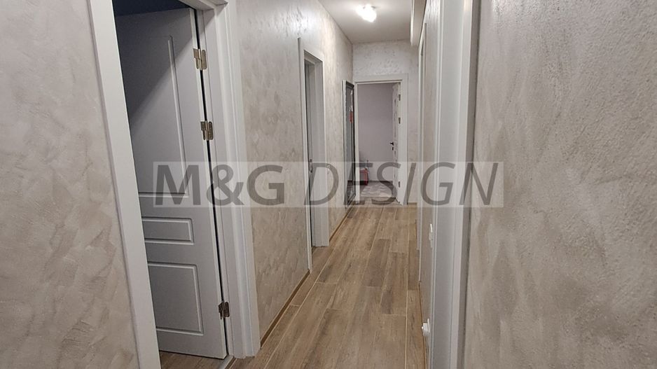 3 camere  bloc nou, 80 mp utili , balcon de 20 m - Poză 34