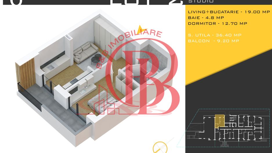 2 camere  Titan Pallady  Metrou Nicolae Teclu - Schiță 11