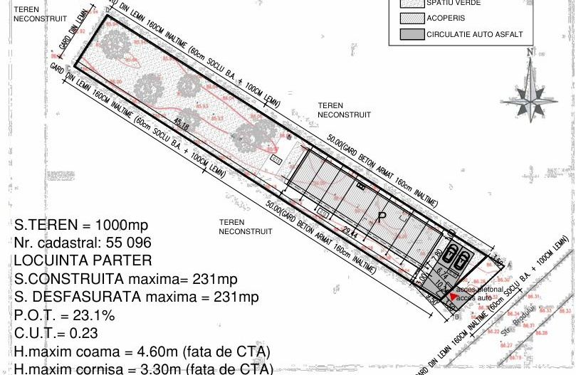 teren intravil+proiect casa/com.Cornetu/IF la 3min de autostr. A0 - Poză 1