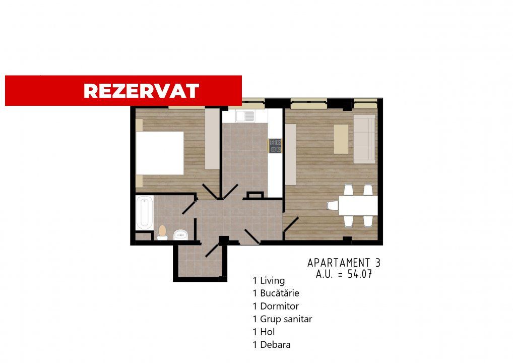 Zorilor Residence, Apartamente Noi 2-3-4 camere - Str. Zorilor - Carei - Poză 10