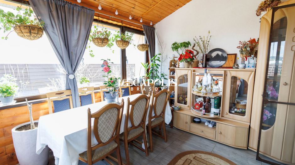 Casă spațioasă 4 dormitoare Sânpetru, 500 mp teren, mobilată complet - Poză 23