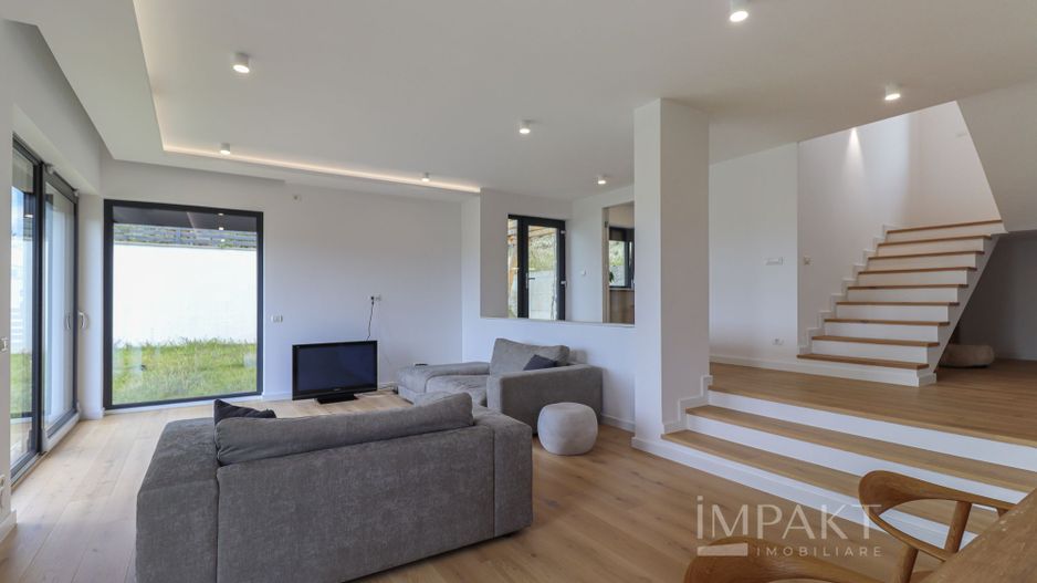 Casa individuala superba, amenajata in stil scandinav Dezmir COMISION 0% - Poză 8