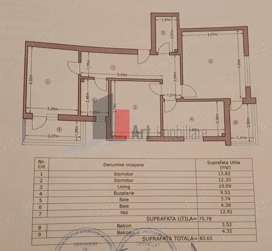 Vânzare apartament 3 camere Metalurgiei - Hornbach - Poză 9