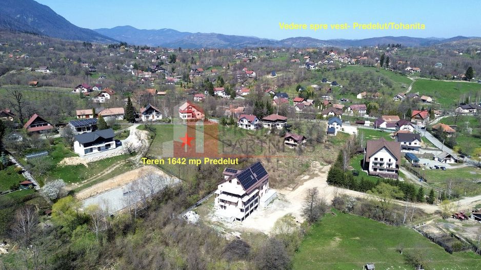 Teren intravilan 2.600 mp Predeluț Bran | Vedere Bucegi și Castelul Bran | Utili - Poză 3