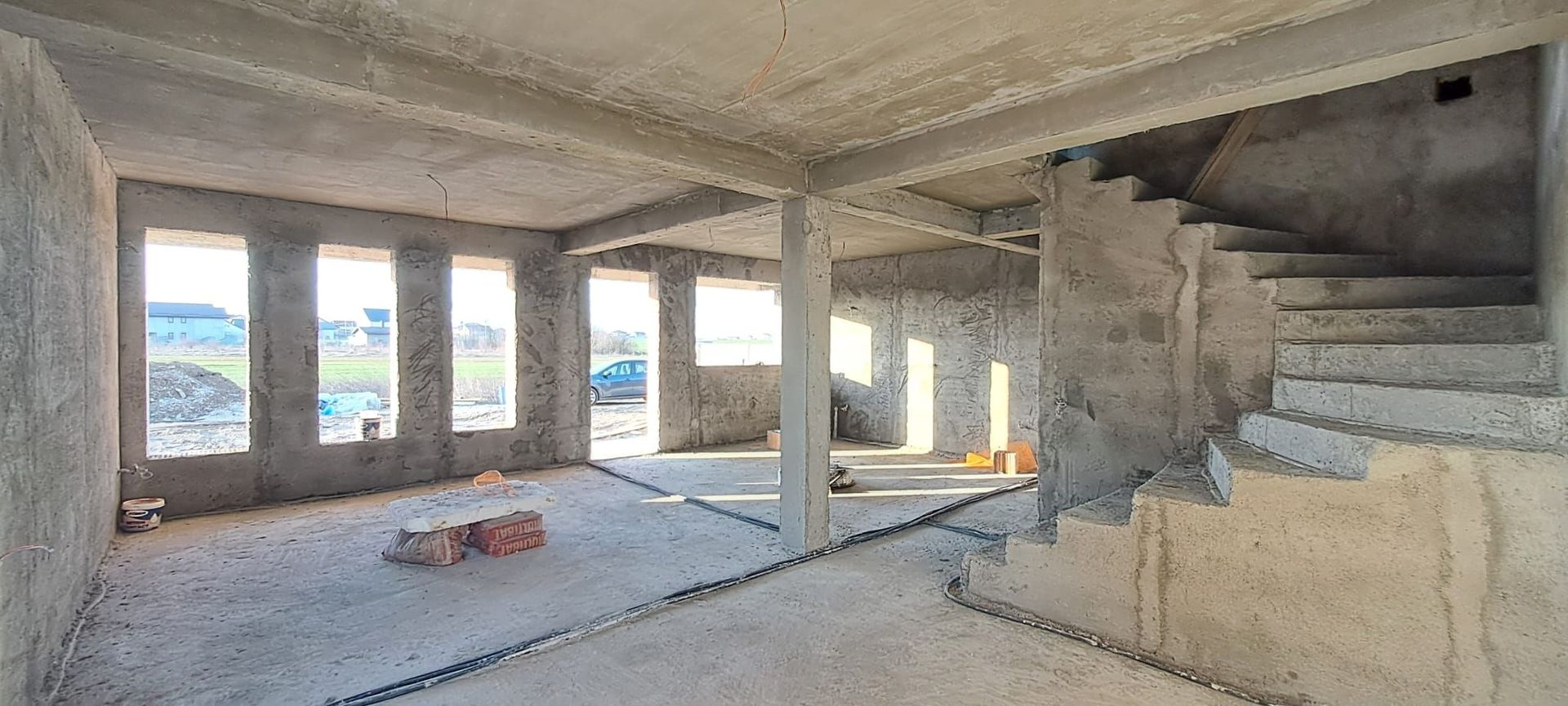 DRAGOMIRESTI VALE, CASA 4 CAMERE, teren 415 mp, utilitati, COMISION 0% - Poză 3