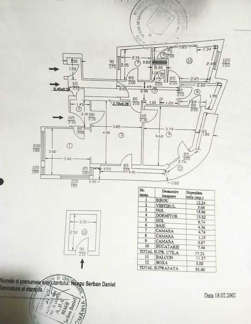 De vanzare Apartament 3 camere, Cartier Armenesc, Gradina Icoanei - Poză 8