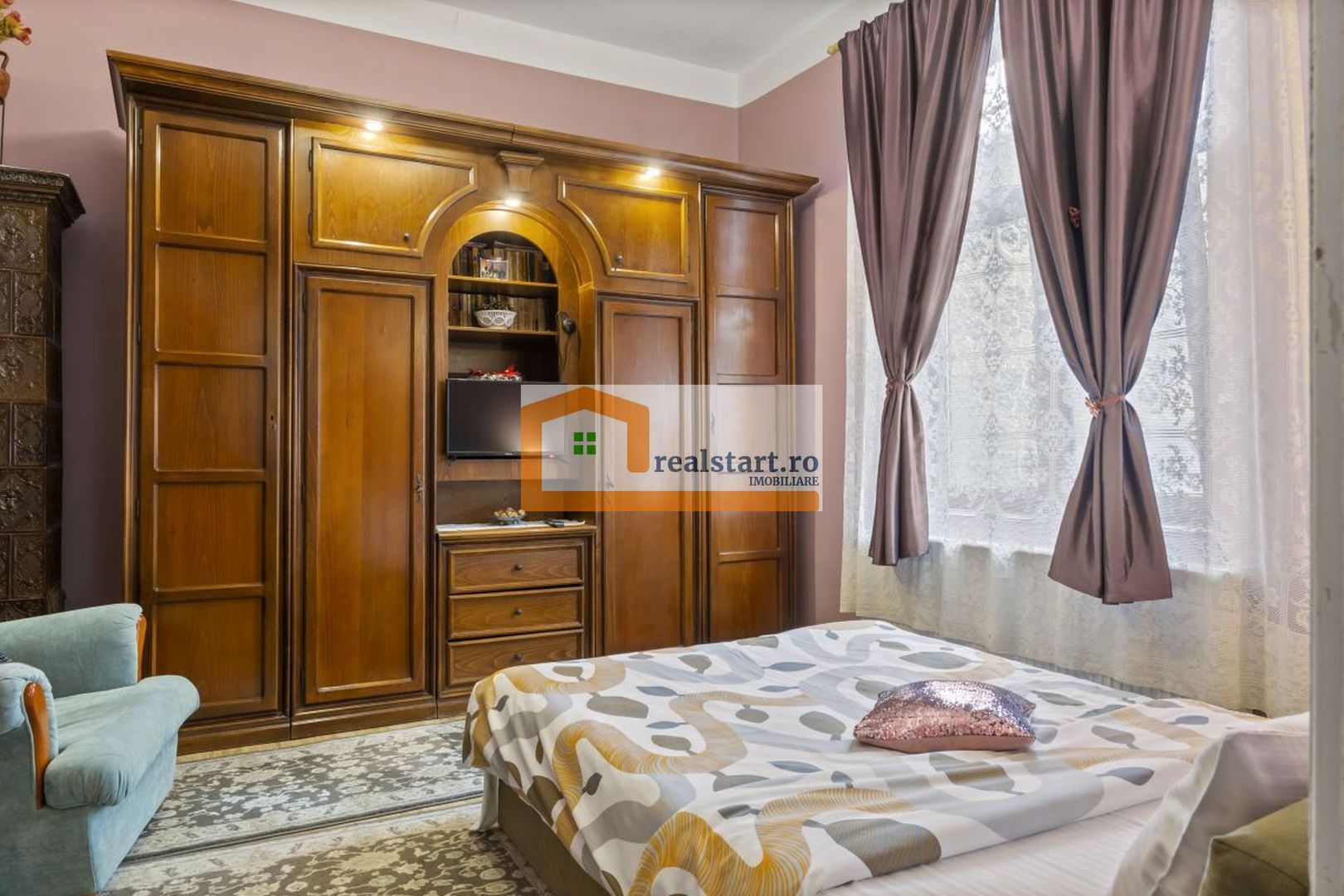 Investitie Sinaia, teren 1000 mp cu expunere Solara, D-30ml, vila interbelica - Poză 5