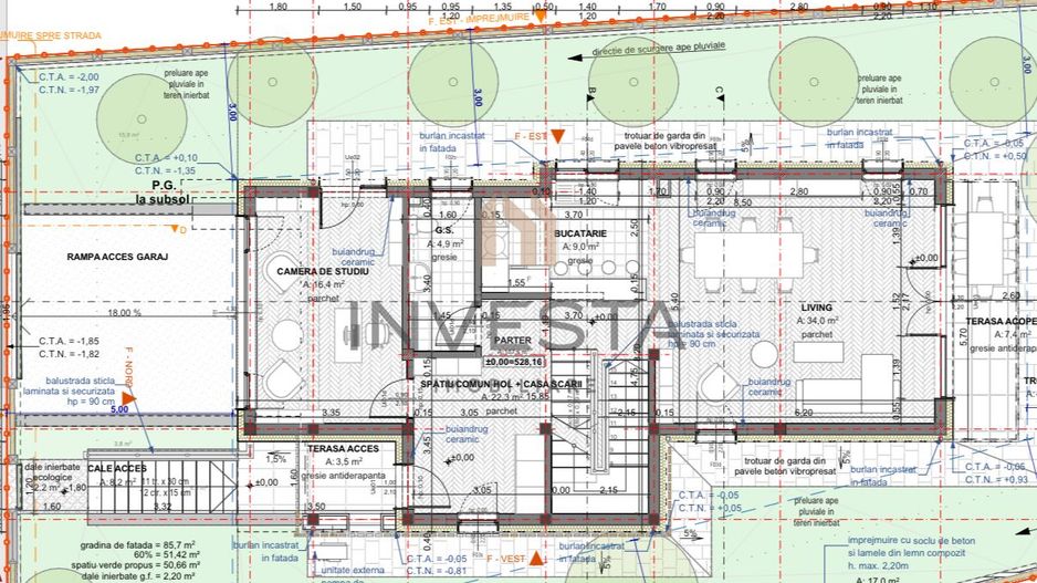 Casa individuala de vanzare / Cartier Europa - Schiță 10