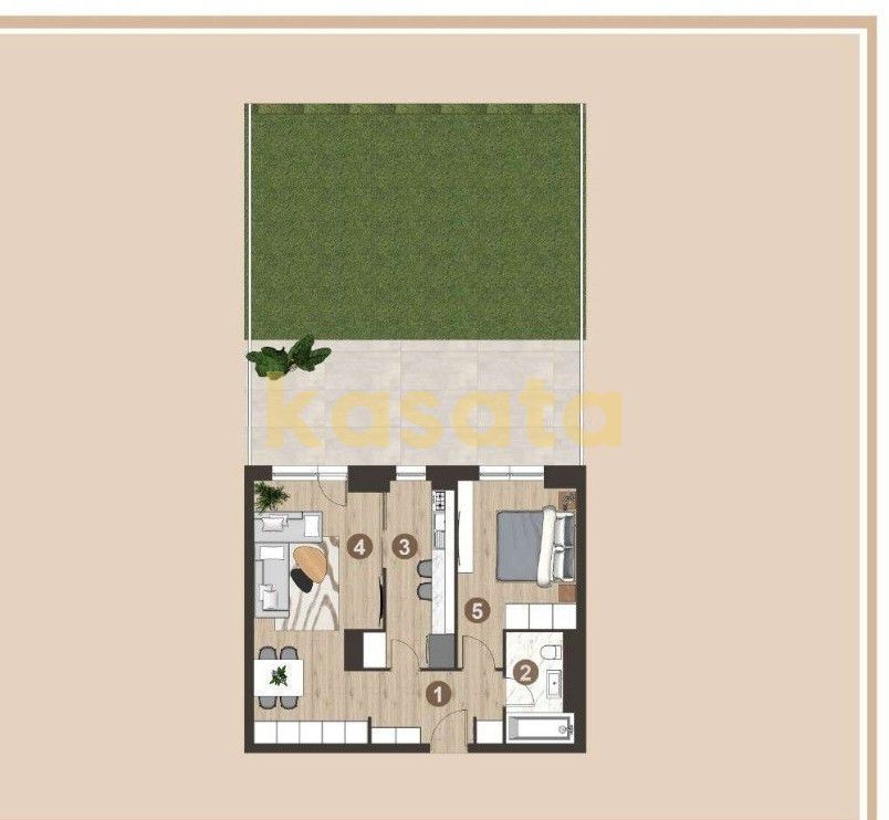 2 camere I parter I gratina proprie 83 mp I First Estates I 55 utili - Poză 13