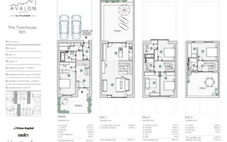 Avalon Estate- Vilă Townhouse P+3 248mp în complex rezidential - Poză 18