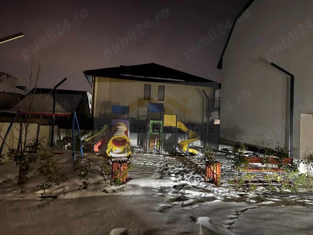 Vilă 4 camere de închiriat, 3 dormitoare cu băi proprii, complex rezidențial înc - Poză 6