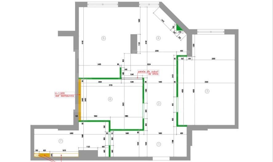 Vânzare, apartament, 3 camere str. Ioana Radu,Buiucani - Poză 11