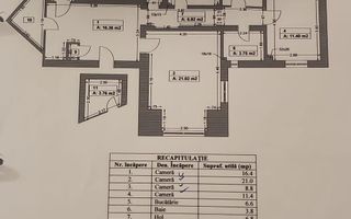 VANZARE APARTAMENT 4 CAMERE 2 BAI DOROBANTI VICTORIEI 80MP CENTRALA PROPRIE - Poză 11