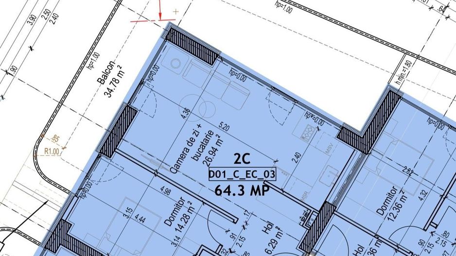 Apartamente 2 camere de vânzare în One Lake District | De la 149.900 € - Poză 14
