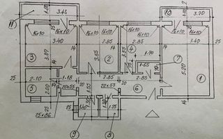 Apartament 3 camere V.V. Stanciu 7 | Timpuri Noi | Renovat - centrala termica. - Poză 20
