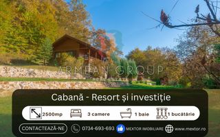 Cabană 3 camere - resort și investiție - Poză 1