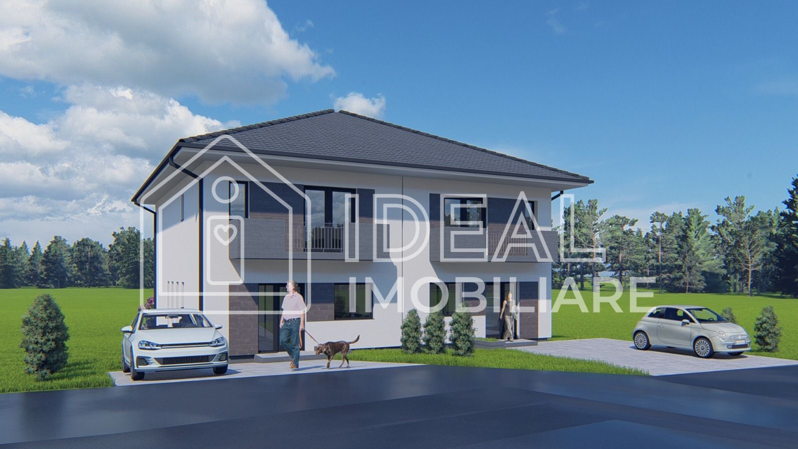 Duplex in Cisnadie cu 4 camere si 250 mp de curte, in Cisnadie - Poză 9