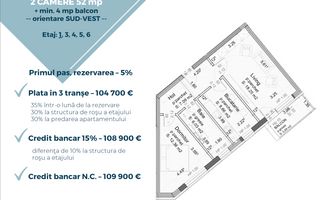 2 Camere | Studio | 0% Comision | Tractorul | 2026-2027 - Poză 25