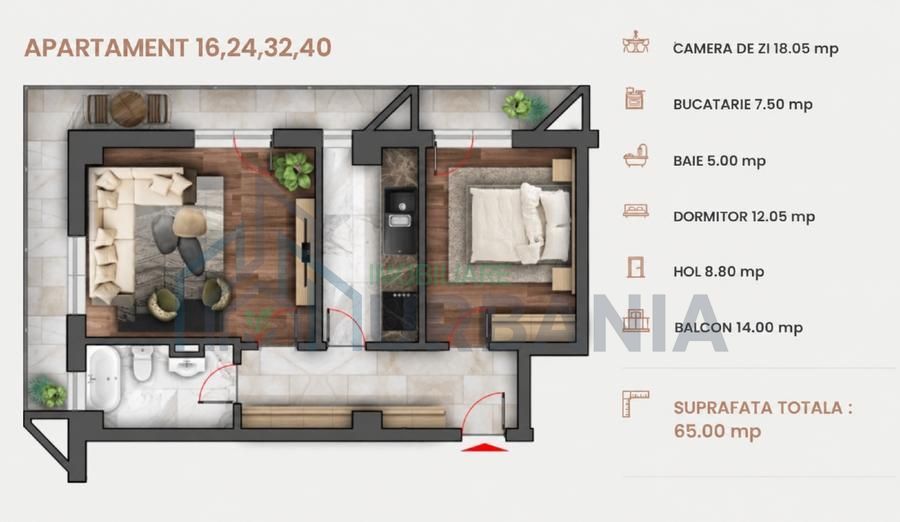 Apartament premium cu 2 camere în Copou | Stoicescu Residence - Poză 12