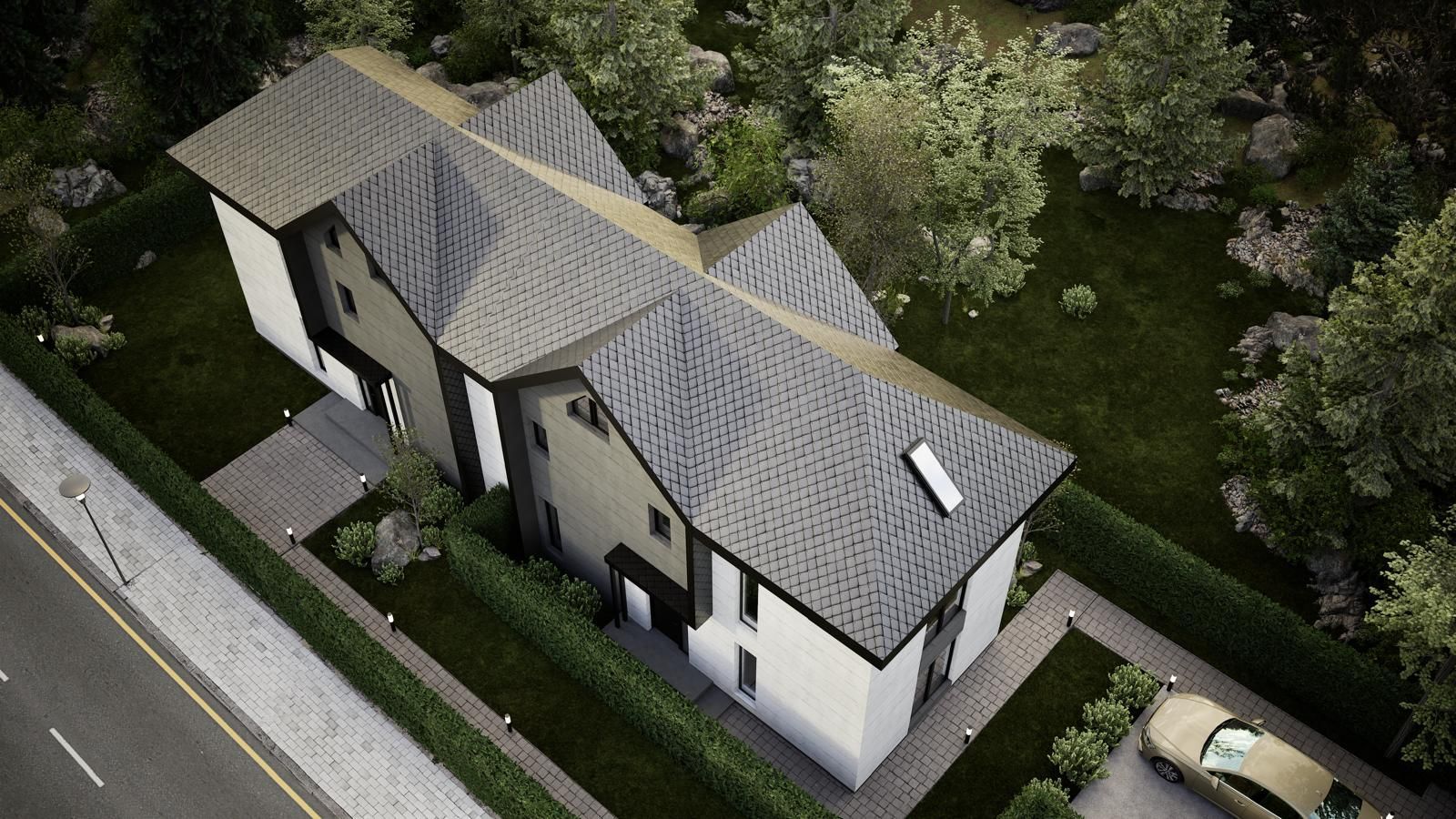 vila 5cam-indiv la calcan-perete propriu/centru Popesti Leordeni - Poză 3