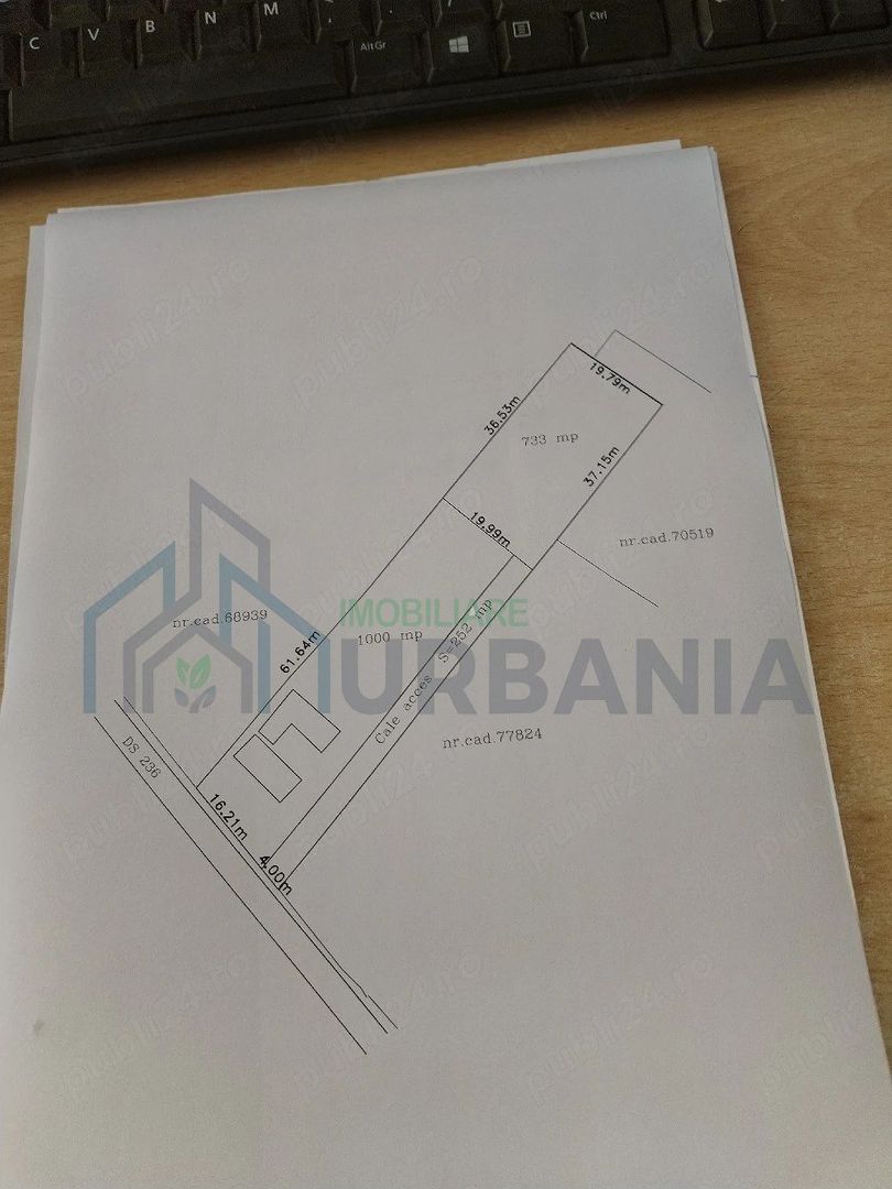 Teren cu casă în Valea Adâncă, Bârnova, Iași - Poză 1