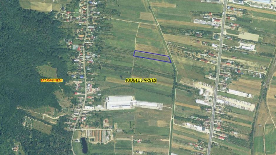 Oportunitate de investitie! Teren intravilan Maracineni 7545 mp - Poză 3