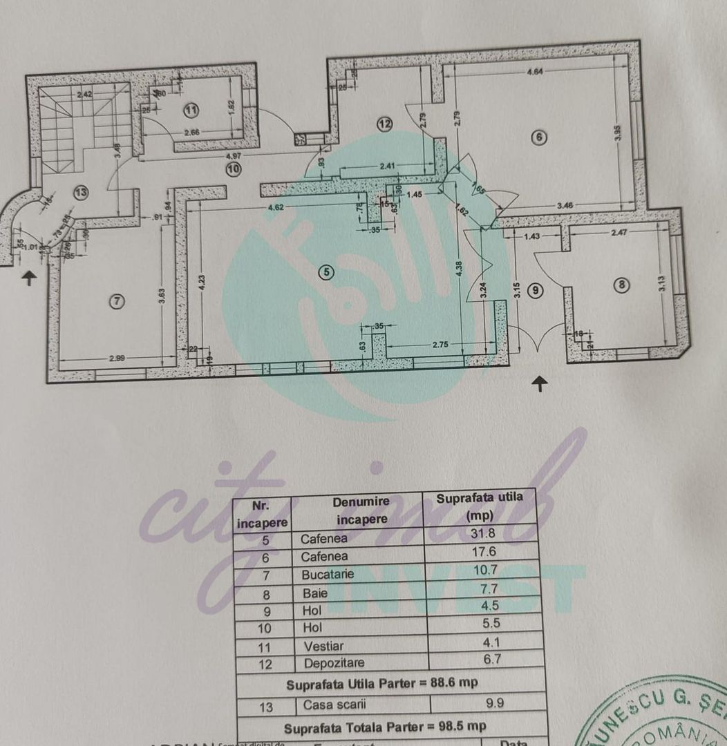 Afacere la cheie – Bistro & Airbnb | Vilă consolidată Parcul Carol & Tineretului - Poză 18